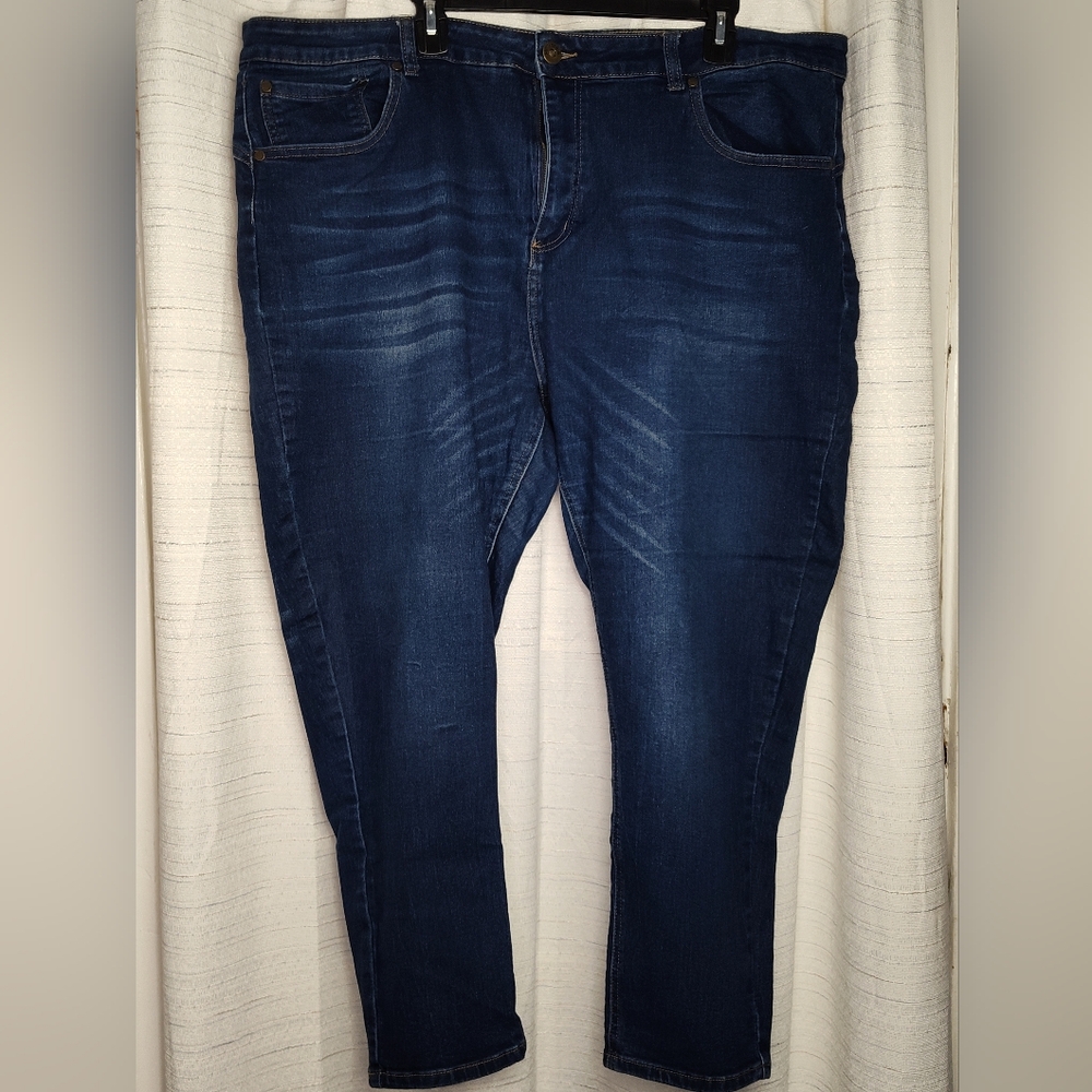Women's Plus High-rise Ankle Denim
